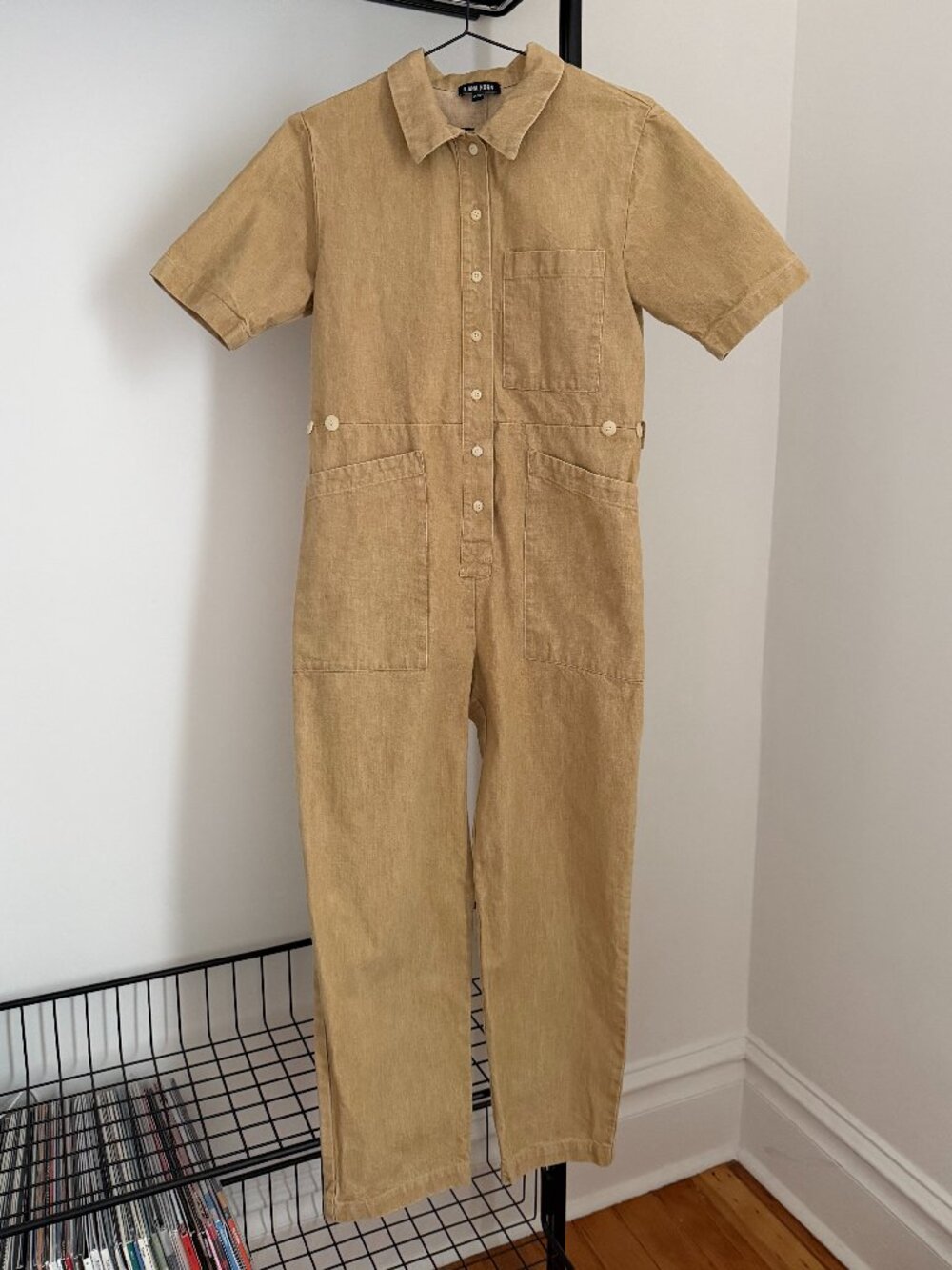 Ilana Kohn Camel Utility Jumpsuit, Size XSP